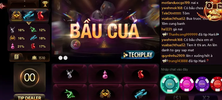 Săn Thưởng Khủng Cùng Bầu Cua Livestream Tại ManClub Với Trải Nghiệm Đẳng Cấp Nhất