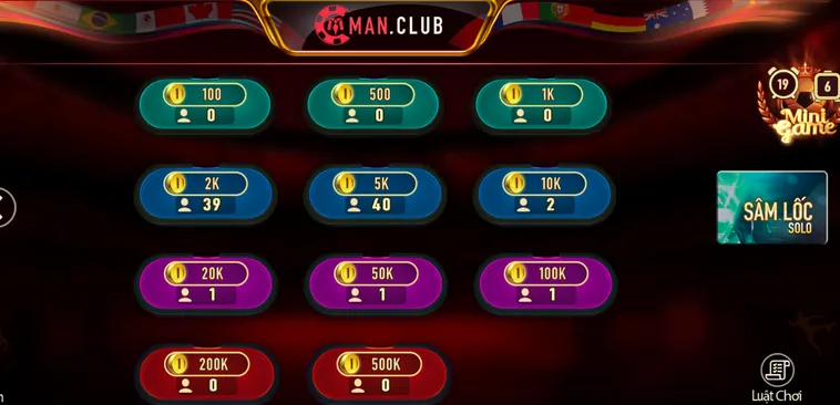 Sâm Lốc Solo Tại ManClub Đỉnh Cao Đối Kháng Cho Mọi Bài Thủ Chuyên Nghiệp